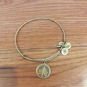Alex and Ani Seven Swords Charm Bangle